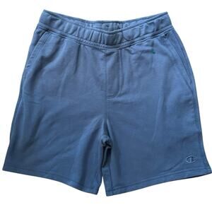 Champion Men’s French Terry Athletic Shorts Size Small Slate Blue NWOT